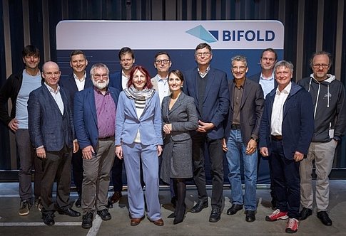 Group image of German AI centers' directors